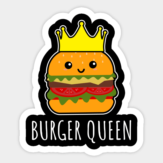 Burger Queen Sticker by LunaMay